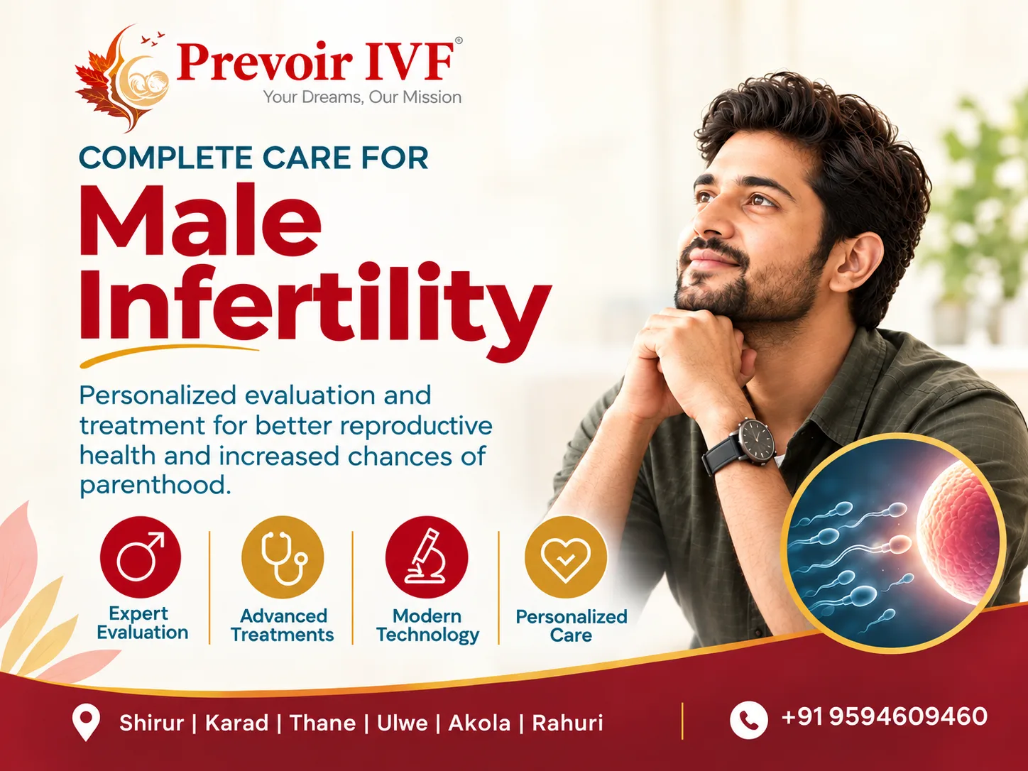 Male Infertility and IVF: Causes, Tests and Treatment Options