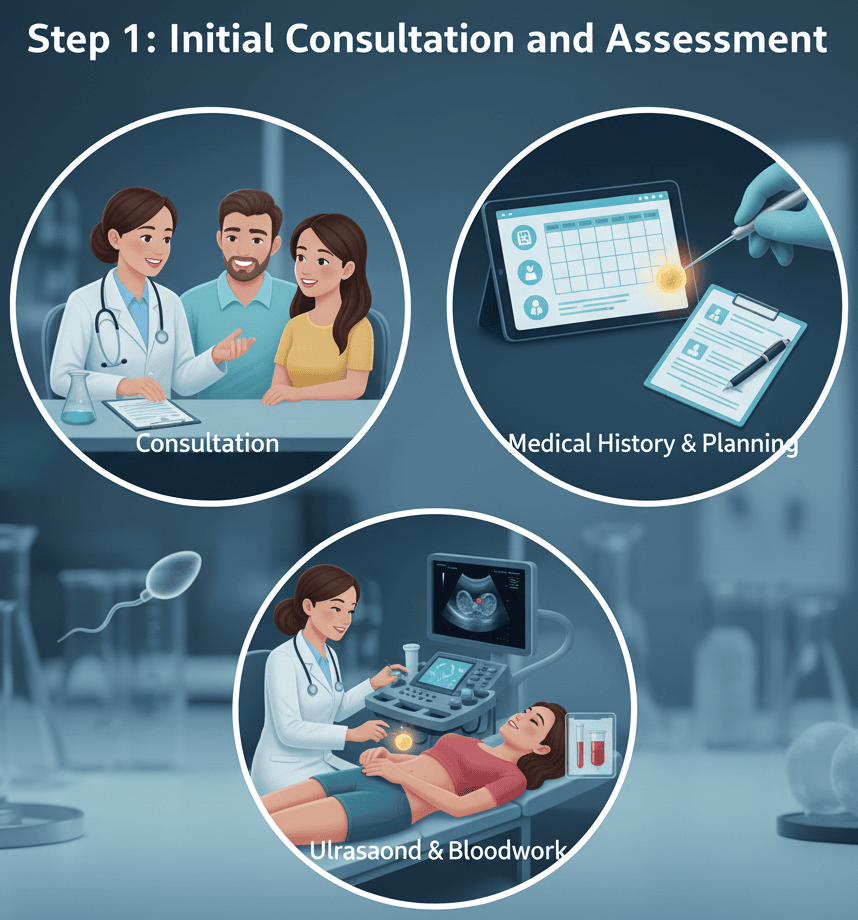 Intitial Gynaec Consultation and Assessment