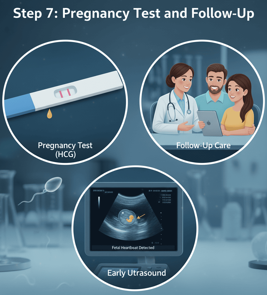 Pregnancy Test and Follow Up